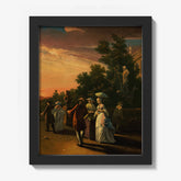 Promenading in a Park by Jens Juel - thumbnail_1_bf_67674f9fb7c995d9501641ff